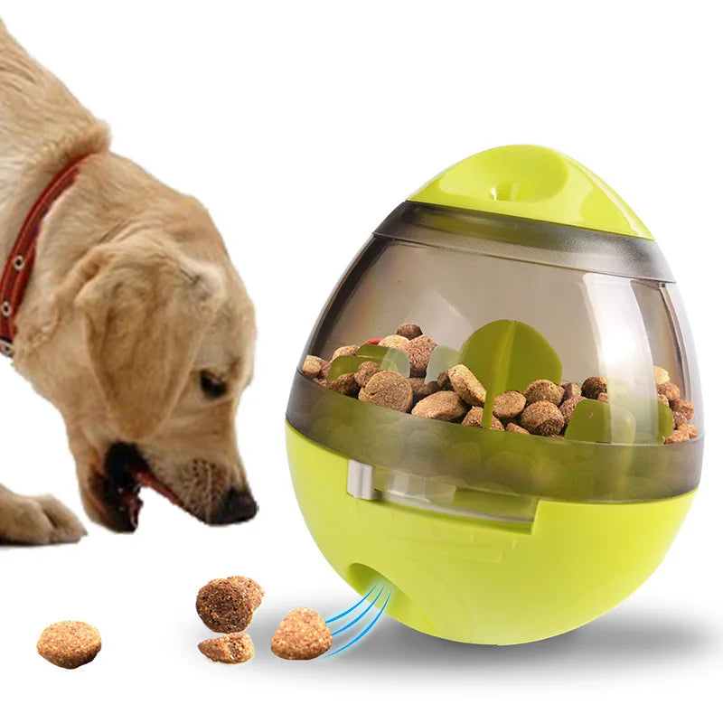 Interactive Dog Cat Toy Increases IQ Treat Ball Food Dispenser Feed Bowl Tumbler for Dogs Puppy Training Balls Pet Accessories